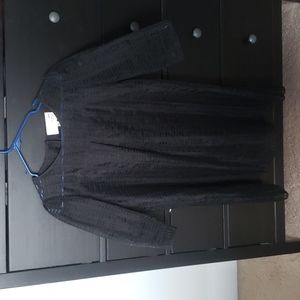 Black JOA 3/4 Sleeve Dress